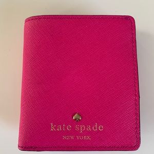 Kate Spade Wallet in Barbie pink